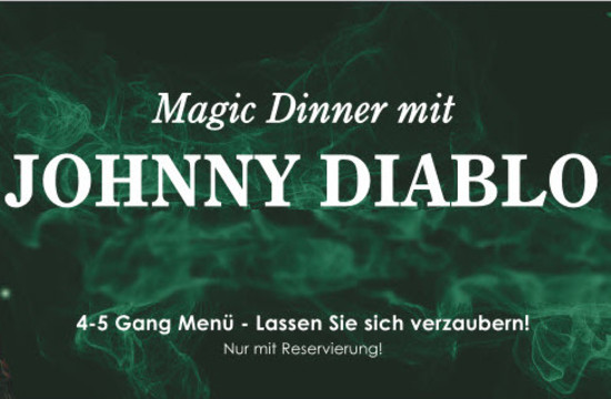 Teaser zum Magic Dinner im Gasthaus für Firmenfeiern bei Salzburg