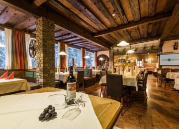 Ein regionales Gericht im Gasthaus für Firmenfeiern bei Salzburg